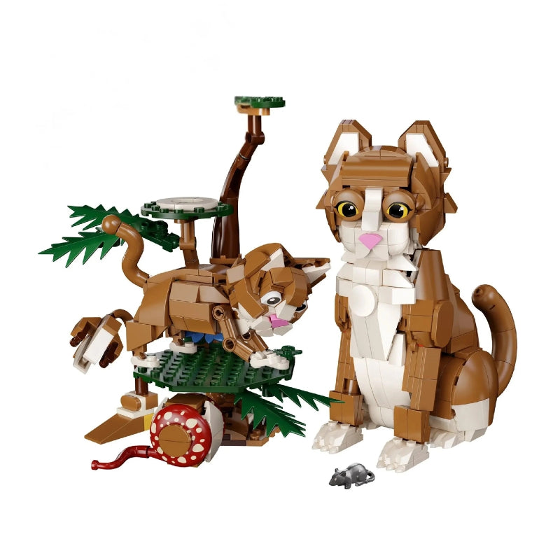 Animal parent-child 3-in-1